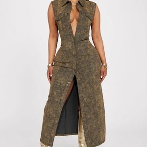 Stylish Sleeveless Maxi Dress